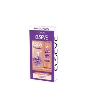 Kit Elseve Liso Dos Sonhos - Shampoo 375ml + Condicionador 170ml