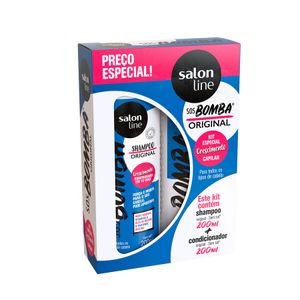Kit Salon Line SOS Bomba Shampoo+Condicionador 200ml