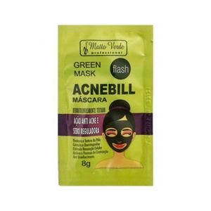 Máscara Matto Verde Green Mask Acnebill 8G