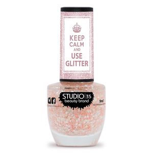 Studio 35 Keep Calm And #Flocosdeneve - Esmalte Glitter 9ml