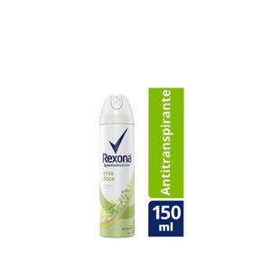Rexona Feminino Aerosol Erva Doce -  Desodorante Antitranspirante 150ml