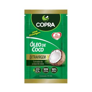 Copra - Sachê Óleo de Coco Extra Virgem 15ml