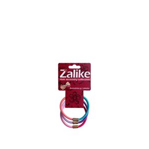 Zalike Kit Elástico Para Cabelo - Duo Color c/3