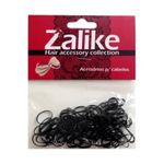 elastico-para-cabelo-zalike-silicone-preto-100un-1