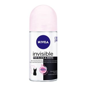 Nivea Invisible For Black & White - Desodorante Roll On 50ml