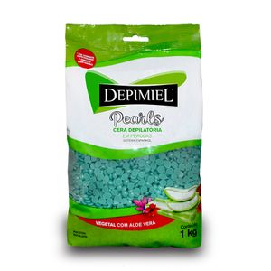 Depimiel - Cera Natural Em Pérolas Verde 1kg