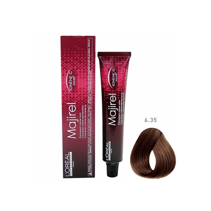 L'Oréal Professionnel Diarichesse Tonalizante 6.35 Louro Escuro Dourado  Acaju 50g