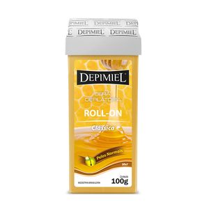 Cera Depilatória Depimiel Natural Roll-On Clássica - 100g