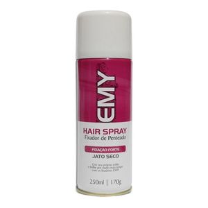 Emy Hair Spray - Fixador De Penteado Forte 400ml