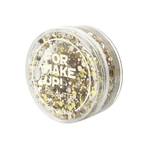 Glitter Pó For Make Up Dourado 0015 - 1g