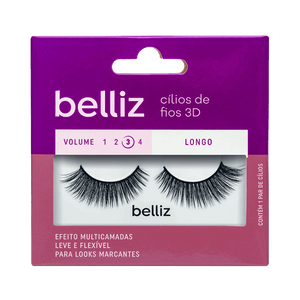 Cílios Belliz 3D 207