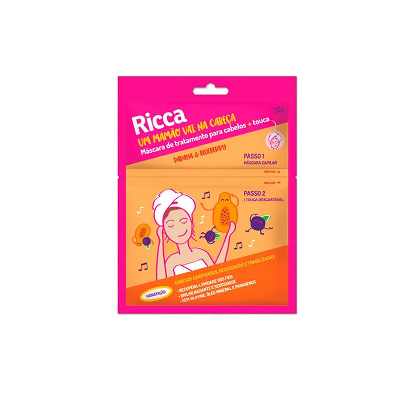 mascara-de-tratamento-ricca-hidratacao-papaya-e-blueberry
