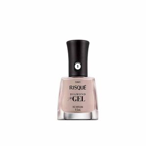 Risqué Diamond Gel Noz Moscasda - Esmalte 9,5ml