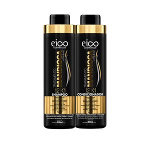 Kit Eico Shampoo + Condicionador Tratamento Mandioca