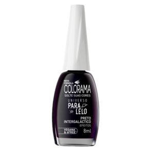 Esmalte Colorama Preto Intergaláctico 8ml