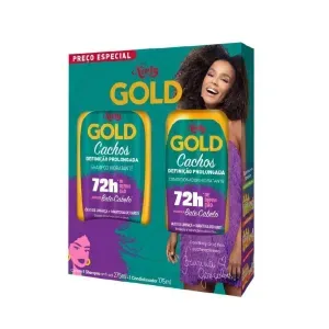 Shampoo Niely Gold Cachos Def Prolong+Cond 275ml+175ml