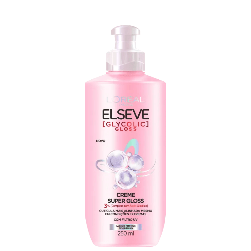 creme-para-pentear-elseve-glycolic-gloss-250ml