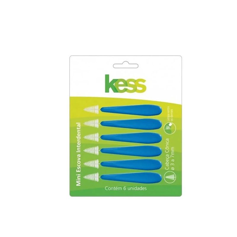 kess-escova-interdental-mini-conica-c-6-unidades