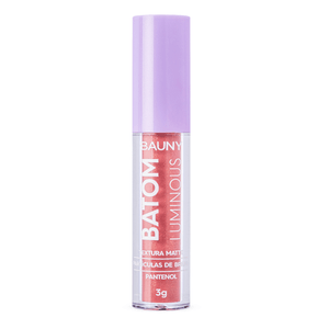 Batom Líquido Bauny Luminous Natural 3g - Bauny