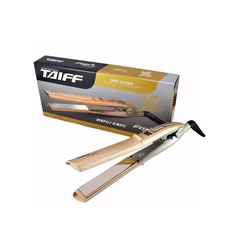 prancha-taiff-fox-ion-3-bivolt-dourado-