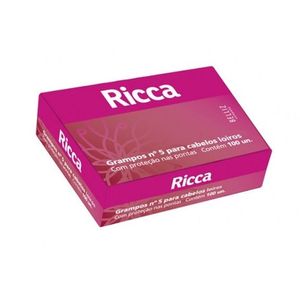 Ricca Basic Grampos nº5 para Cabelos Loiros 100un