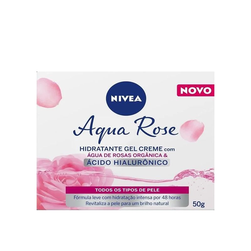 creme-facial-nivea-gel-aqua-rose-50g