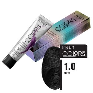 Coloração Creme Permanente Knut Colors 1.0 50g