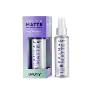 Bruma Bauny Fix Matte 100ml - Bauny: A Maquiagem que sua Pele Precisa