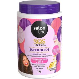 Creme para Pentear Salon Line SOS Cachos Super Óleos 100ml