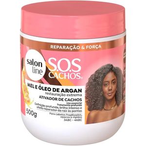 Ativador de Cachos Salon Line Mel e Óleo de Argan 1kg