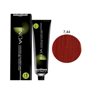 Tintura Capilar L'Oréal Inoa 7,44 Louro Acobreado 60g