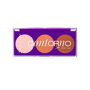 Paleta De Contorno Zanphy Linha Pele 01