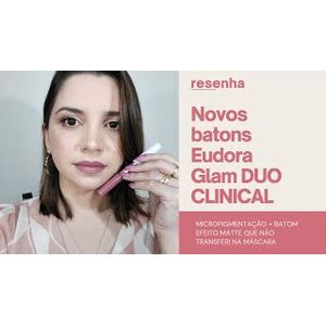Batom Eudora Duo Clinic Rosado Essencial