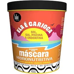 Máscara Lola Cosmetics Hidronutritiva Ela é Carioca Sol, Sal, Piscina & Endorfina - 450g