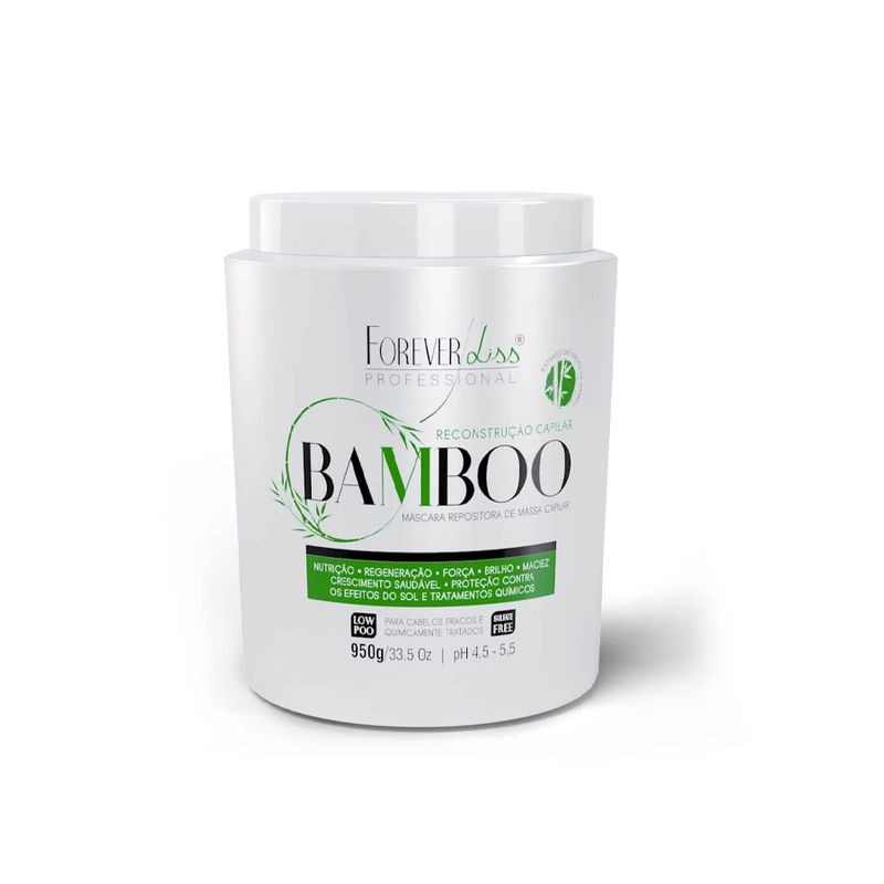 mascara-capilar-forever-liss-bamboo-regeneradora-950g