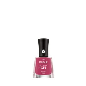 Esmalte Risqué Diamond Gel Hibisco Rosa 9,5ml