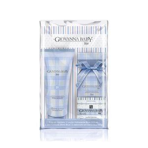 Giovanna Baby Kit Blue Necessarie - Hidratante + Colônia E Sabonete