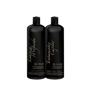 Kit G.Hair Escova Progressiva Marroquina 2x1000ml