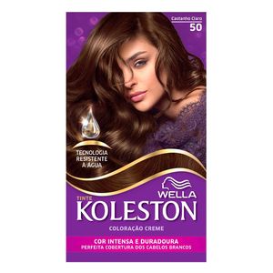 Coloração Permanente Creme Koleston 50 Castanho Claro - 1un