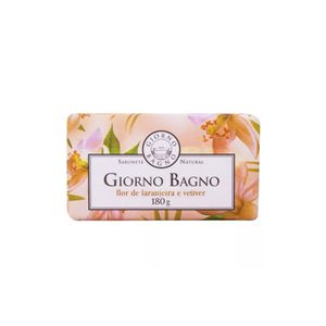 Sabonete Barra Giorno Bagno Flor D Laranjeira & Vetiver 180g