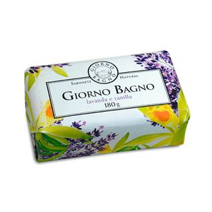 Sabonete Barra Giorno Bagno Lavanda E Vanilla & Vetiver 180g