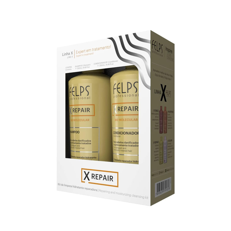 -kit-duo-xrepair-felps-bio-molecular-2x250ml