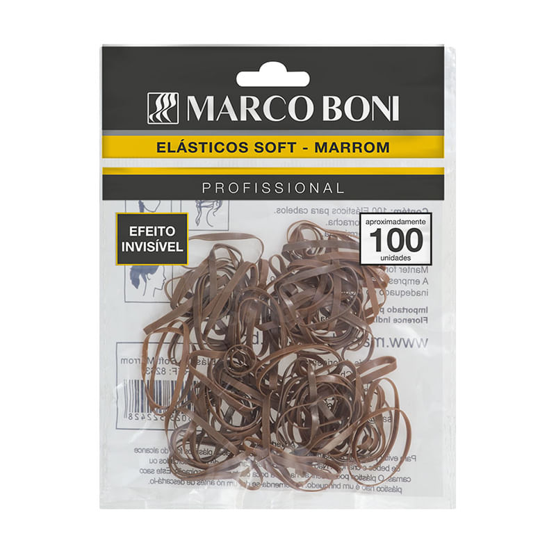 marco-boni-marrom-elastico-soft-com-100-unidades