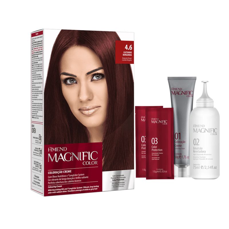 kit-coloracao-creme-amend-magnific-color-4-6-castanho-borgonha