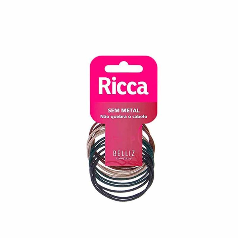 elastico-para-cabelo-ricca-sem-metal-2mm-12-unid-ref-890