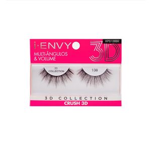 Cílios Postiços Kiss NY i-Envy 3D Collection Crush 138
