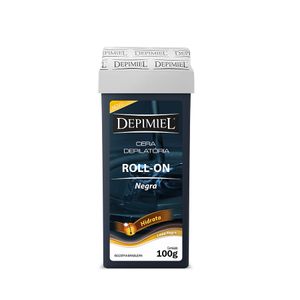 Depimiel Roll-On Negra - Cera Depilatória 100g