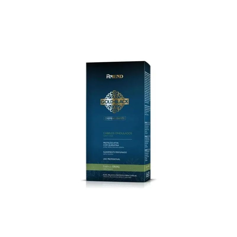 kit-creme-alisante-amend-ervas-gold-black-2-produtos
