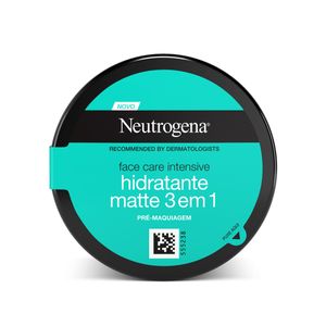 Creme Facial Neutrogena Face Care Intensive Hidratante Matte 3 em 1 100g