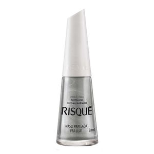Risqué Nasci Prateada - Esmalte Metálico 8ml